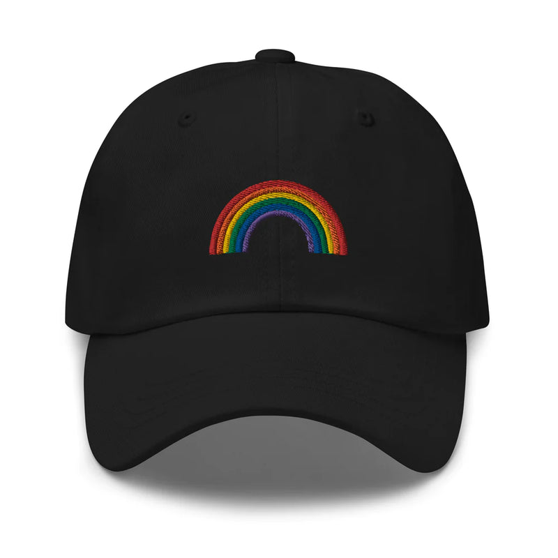 Rainbow Hat (Black)