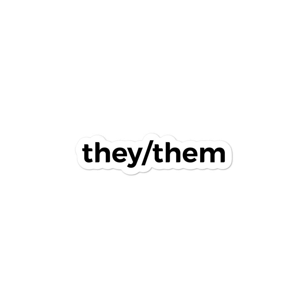 they/them Sticker