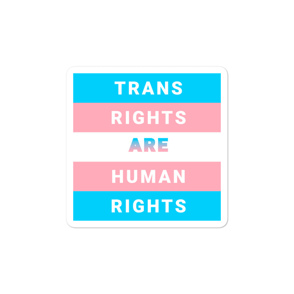 Trans Rights Are Human Rights Sticker