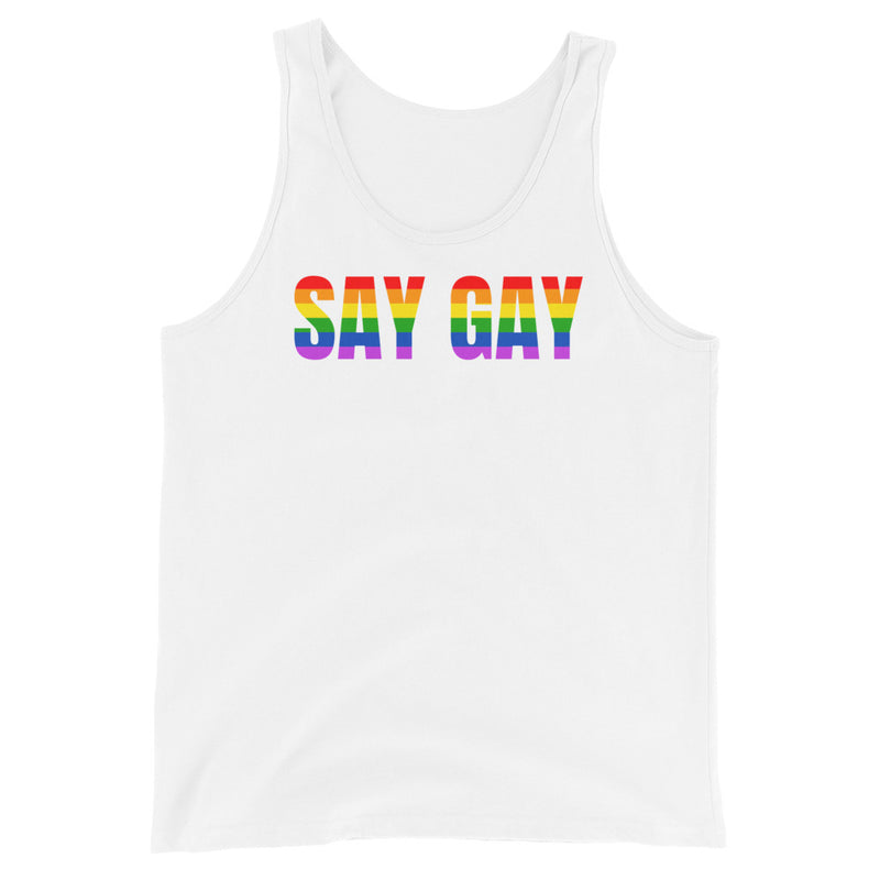 Say Gay Tank Top