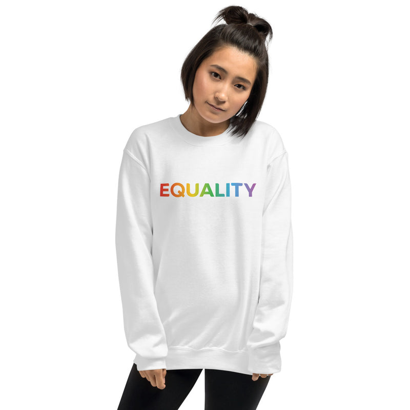 Equality Crewneck in White