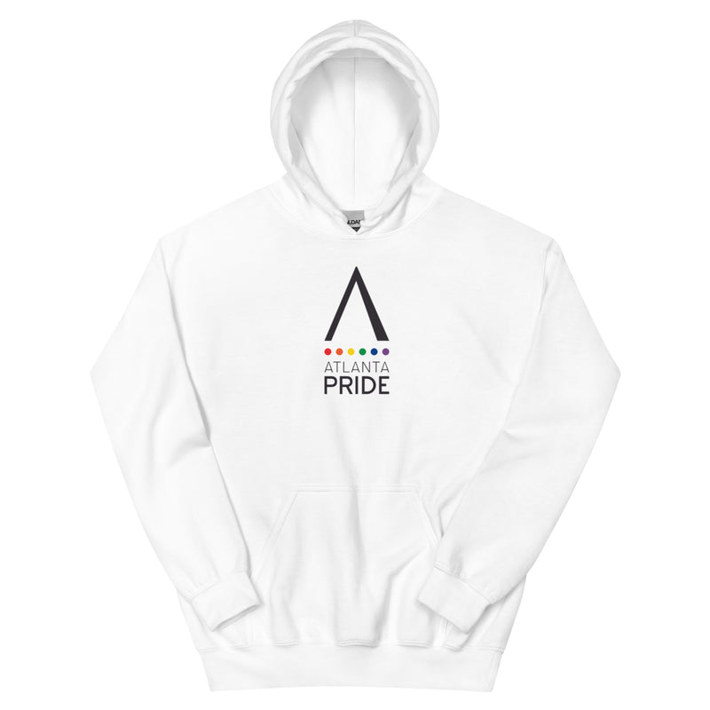 Atlanta Pride Logo Hoodie in White
