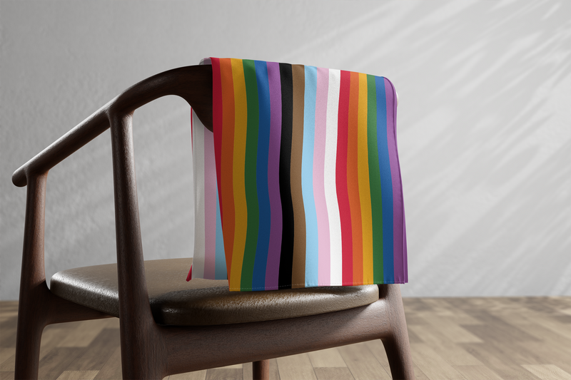 Progressive Pride Flag Bandana
