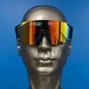 Retro Visor Rainbow Sunglasses