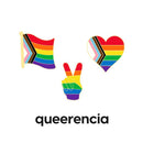 Rainbow Pride Enamel Pin Set – 3 Pack