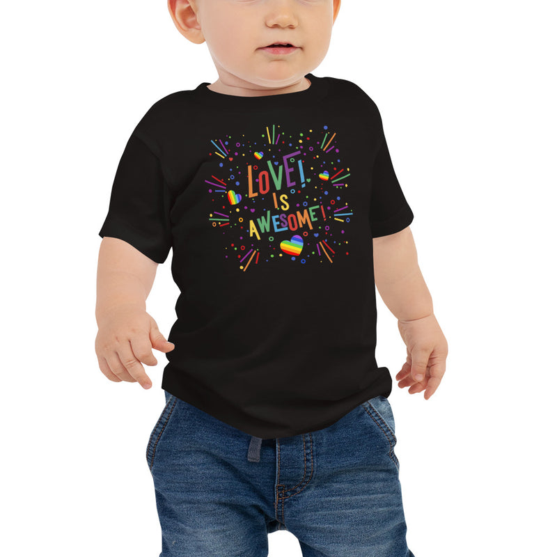 Love is Awesome Baby T-shirt