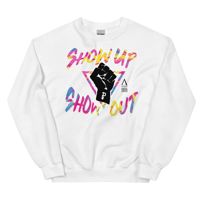 Pansexual Show Up Show Out ATL Pride 2023 Crewneck