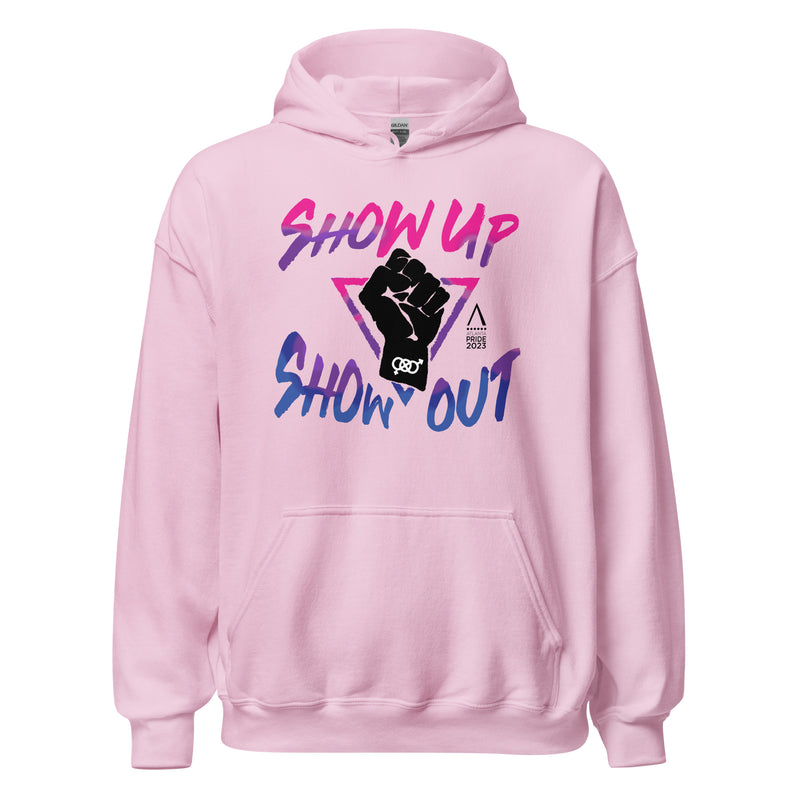 Bisexual Show Up Show Out ATL Pride 2023 Hoodie