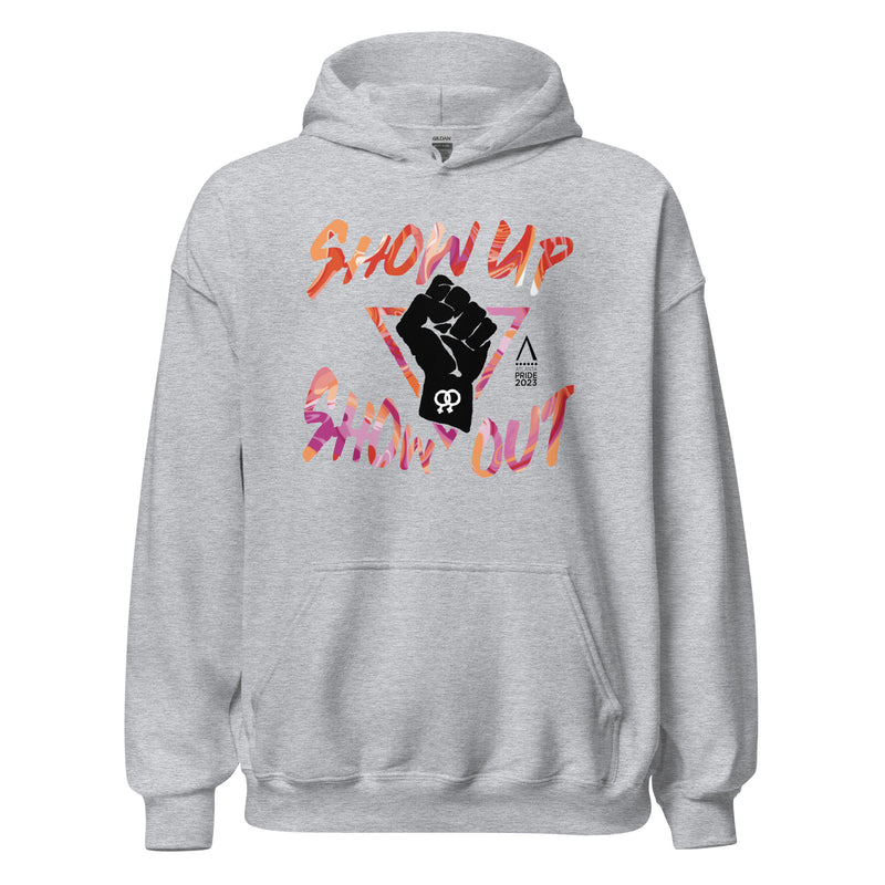 Lesbian Show Up Show Out ATL Pride 2023 Hoodie