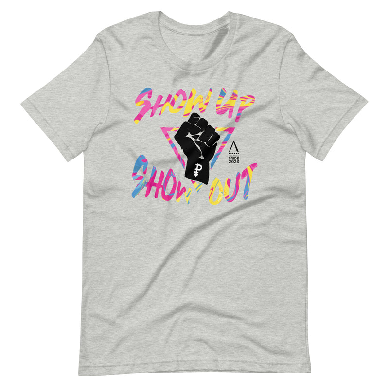 Pansexual Show Up Show Out ATL Pride 2023 T-Shirt