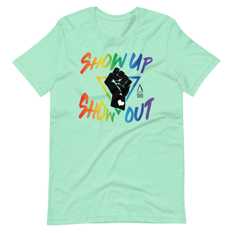 Rainbow Show Up Show Out ATL Pride 2023 T-Shirt