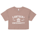 LGBTQIA+ University Crop Top