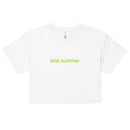 brat summer crop top