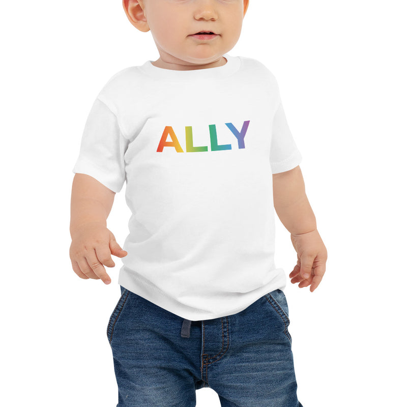 Ally Baby T-Shirt in White