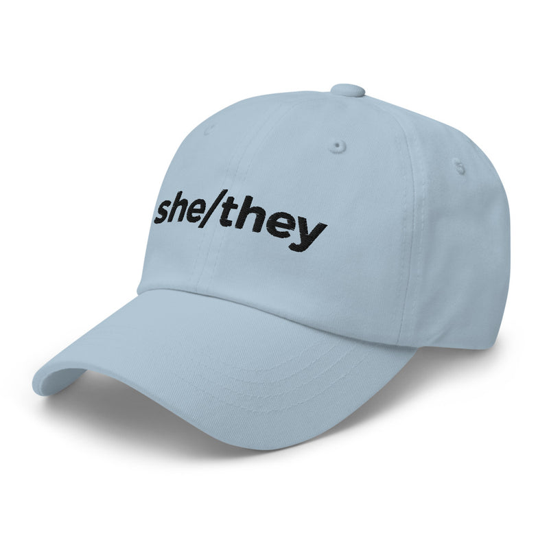 she/they Pronoun Hat