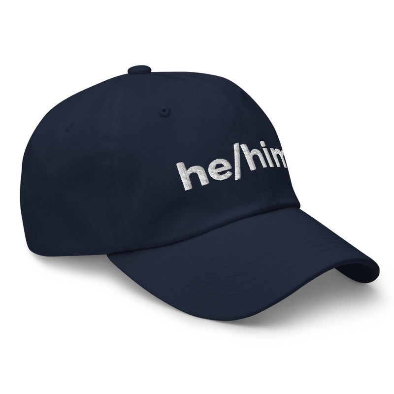 he/him Pronoun Hat