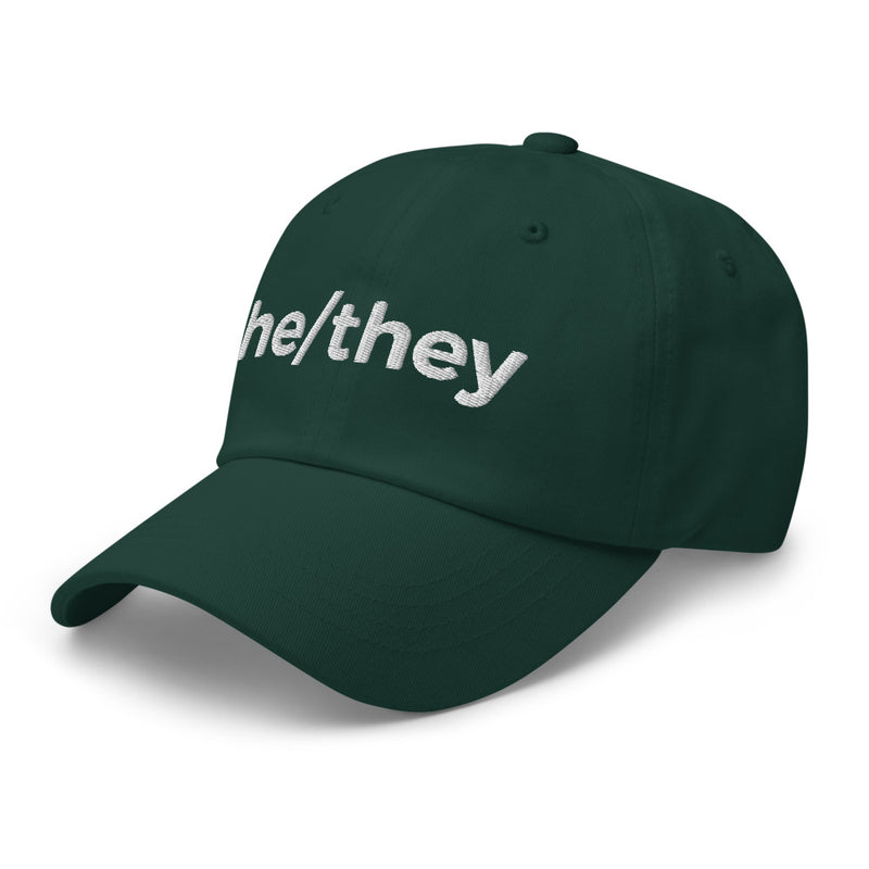 he/they Pronoun Hat