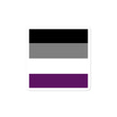 Asexual Flag Sticker