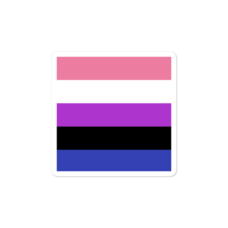 Gender Fluid Flag Sticker