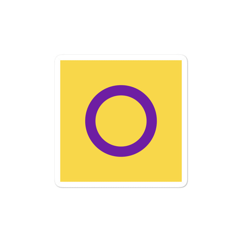Intersex Flag Sticker
