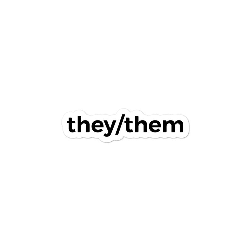 they/them Sticker
