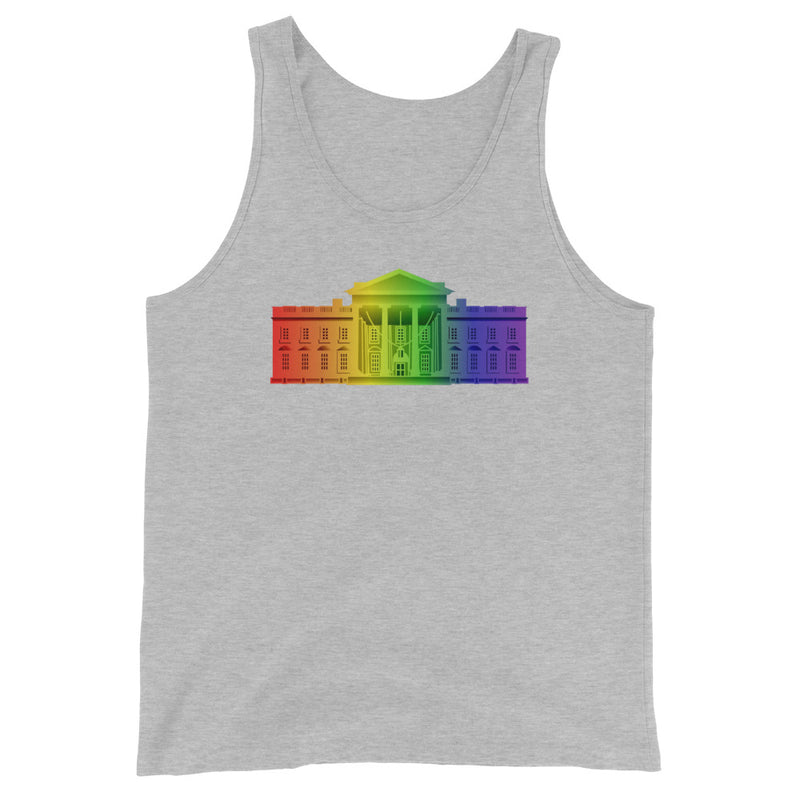 Rainbow White House Tank Top