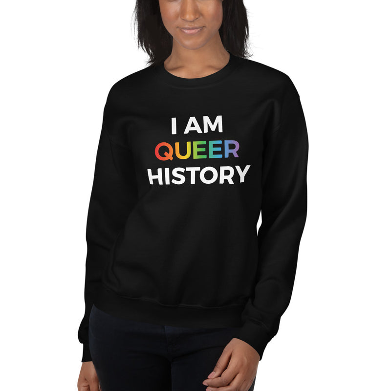 I Am Queer History Crewneck