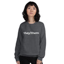 they/them Pronoun Crewneck