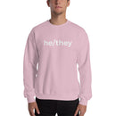 he/they Pronoun Crewneck