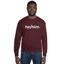 he/him Pronoun Crewneck