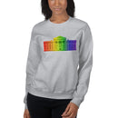 Rainbow White House Crewneck