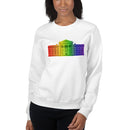 Rainbow White House Crewneck