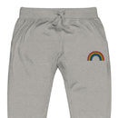 Rainbow embroidered Joggers