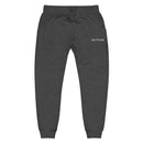 Bottom embroidered Joggers in Charcoal Heather