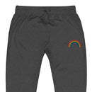Rainbow embroidered Joggers