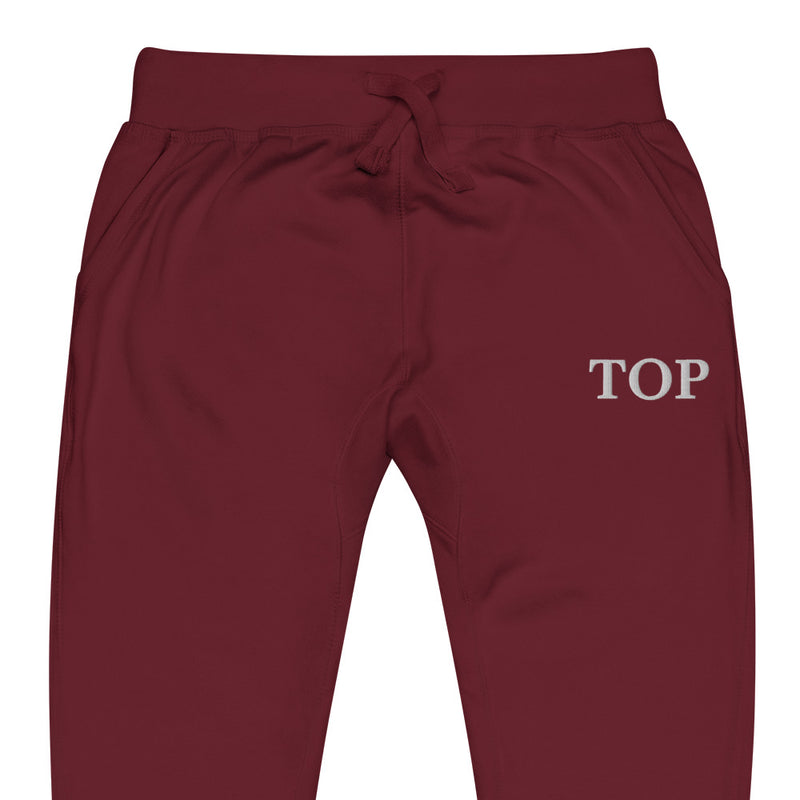Top embroidered Joggers