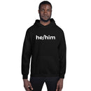 he/him Pronoun Hoodie