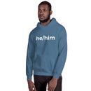 he/him Pronoun Hoodie
