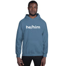 he/him Pronoun Hoodie