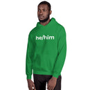 he/him Pronoun Hoodie