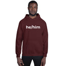 he/him Pronoun Hoodie