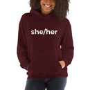 she/her Pronoun Hoodie