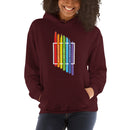 Acceptance Has No Boundaries Hoodie in Maroon