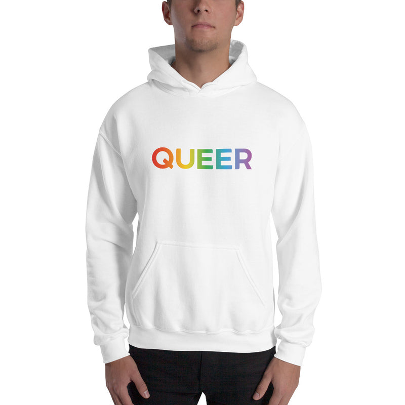 Queer Rainbow Fade Hoodie