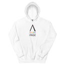 Atlanta Pride Logo Hoodie in White