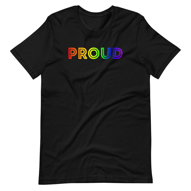 Proud Rainbow Fade T-shirt