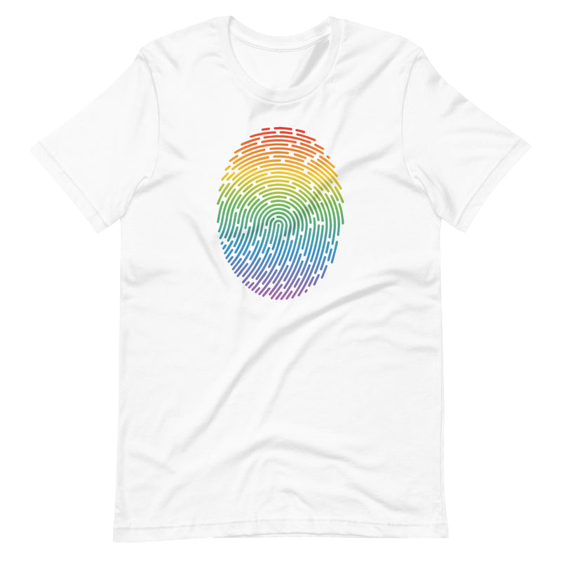 Rainbow Fingerprint T-shirt