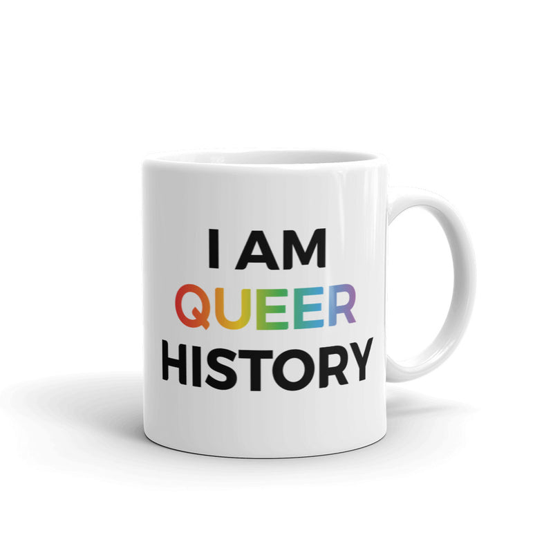 I Am Queer History Mug