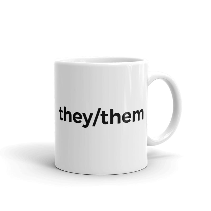 they/them Pronoun Mug