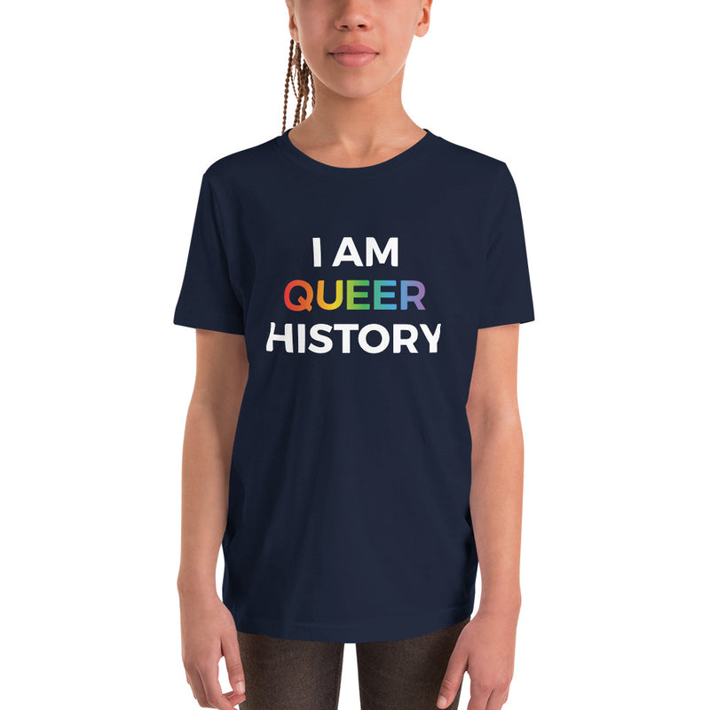 I Am Queer History Youth T-Shirt